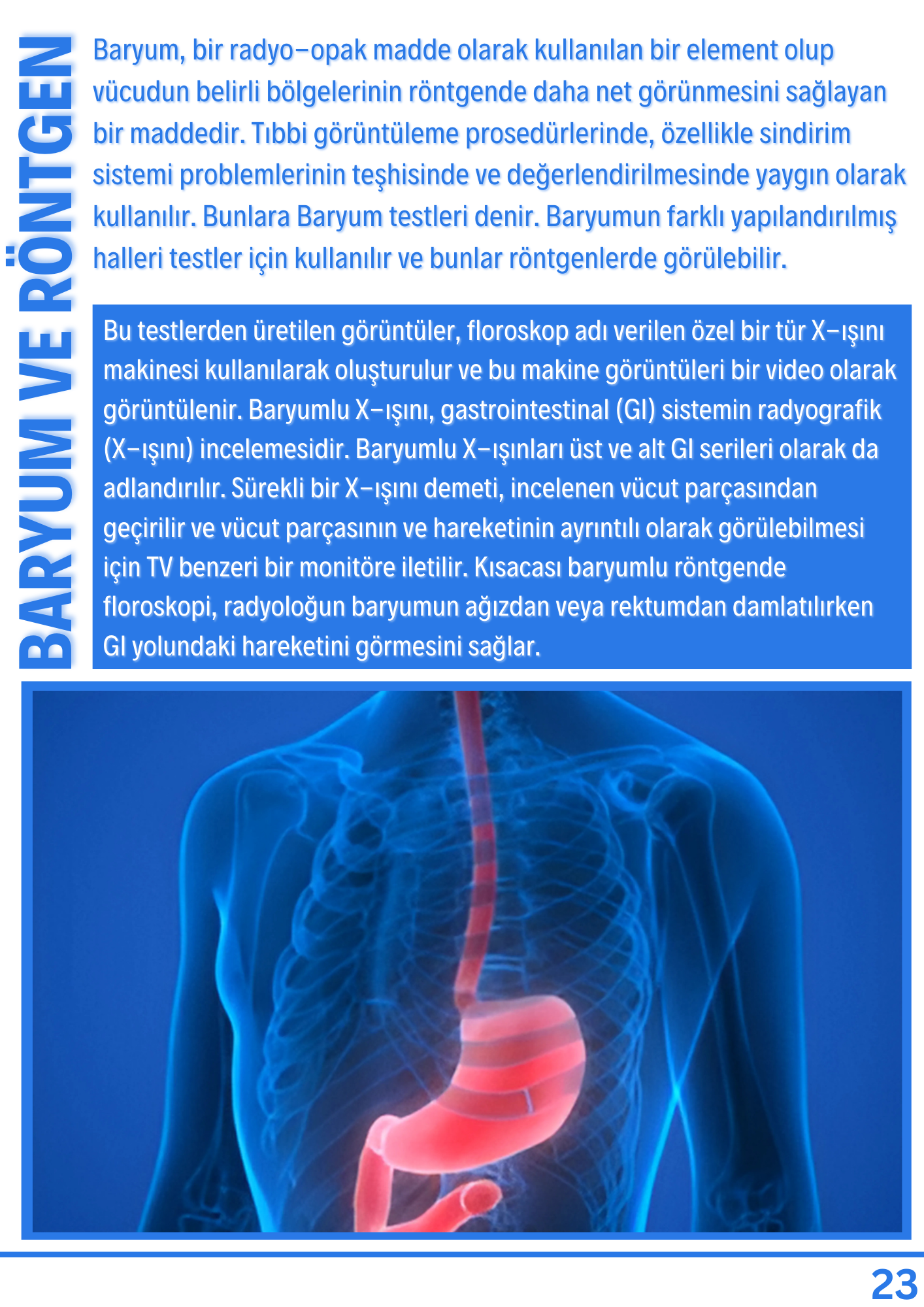 Baryum ve Röntgen