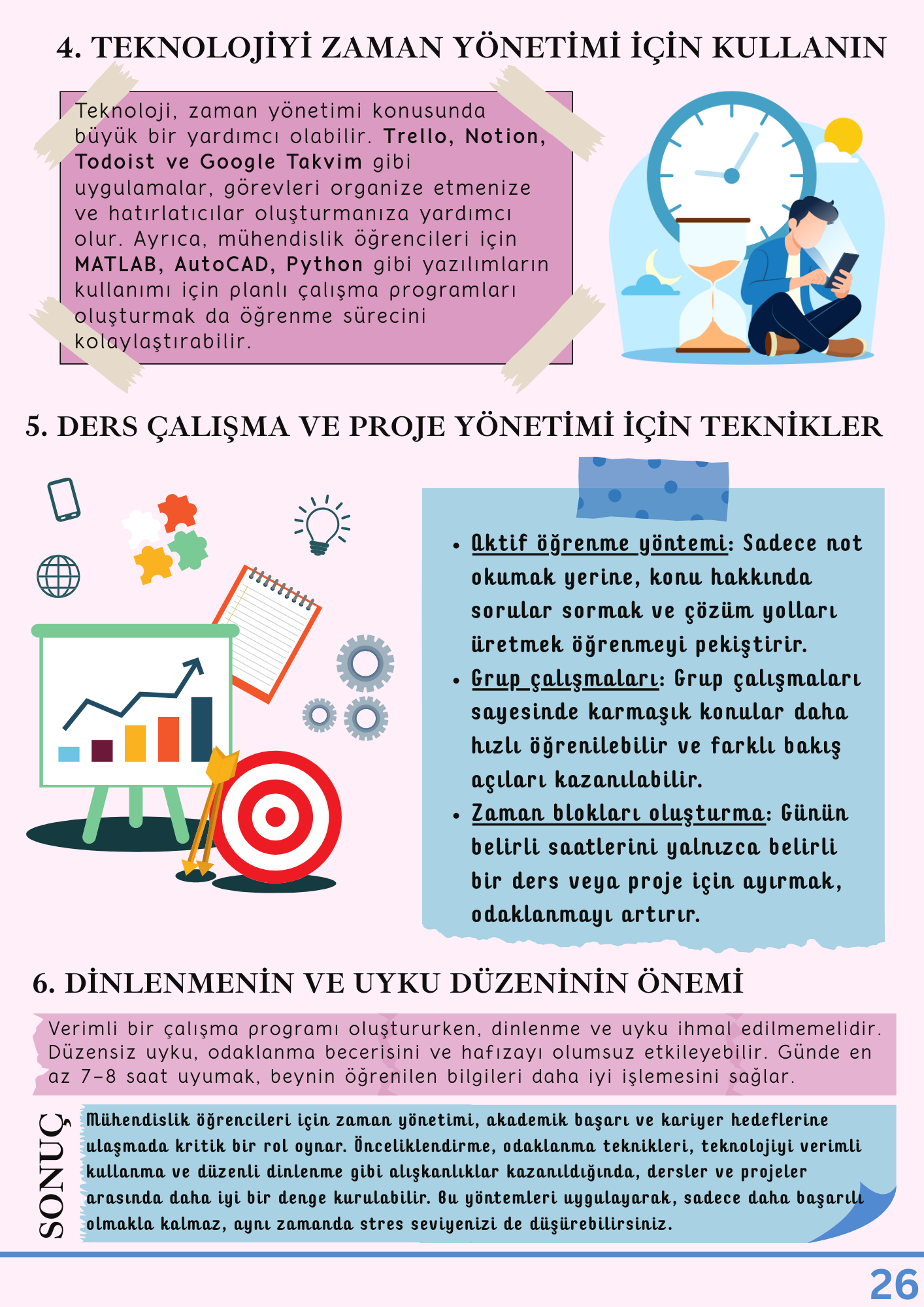 Zaman Yönetimi ve Verimli Çalışma Teknikleri