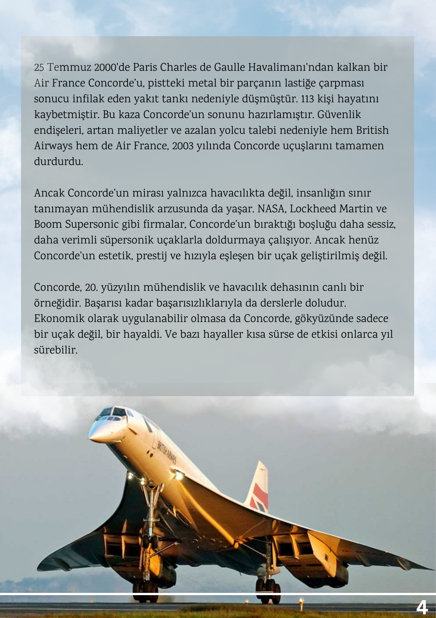 Ses Duvarını Aşan Uçuşun Kısa Süren Hikayesi